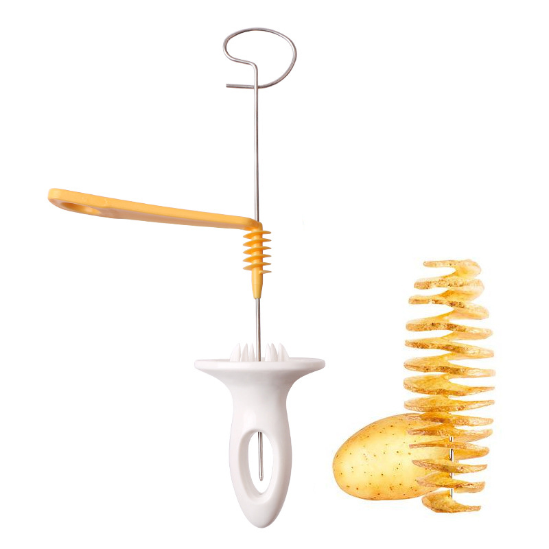 Kitchen Gadgets Smart - LMETJMA Tornado Spiral Potato Cutter Fry