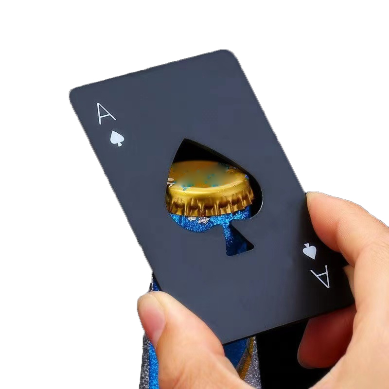 Kitchen Gadgets For Seniors - Beer Bottle Opener Poker A Card