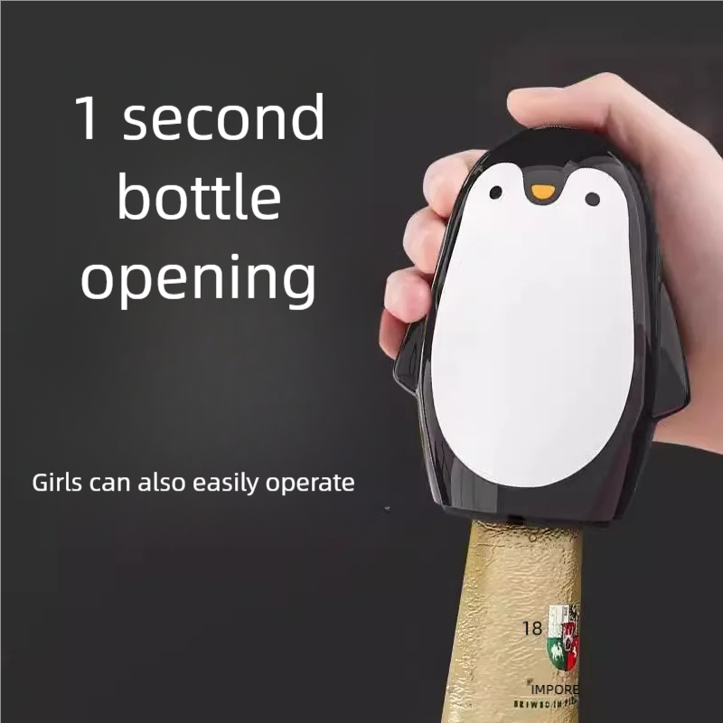 Kitchen Gadgets Gifts For Him - The Ultimate Penguin Opener: Unique Magnetic