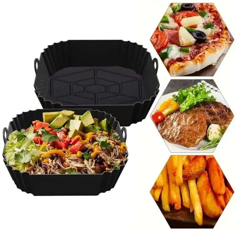 1pc silicone air fryer pot tra - đánh giá và giá Kitchen Gadgets Small
