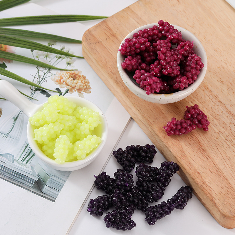 10pcs Mini Fake Grape Green Gr - đánh giá và giá Kitchen Gadgets Green