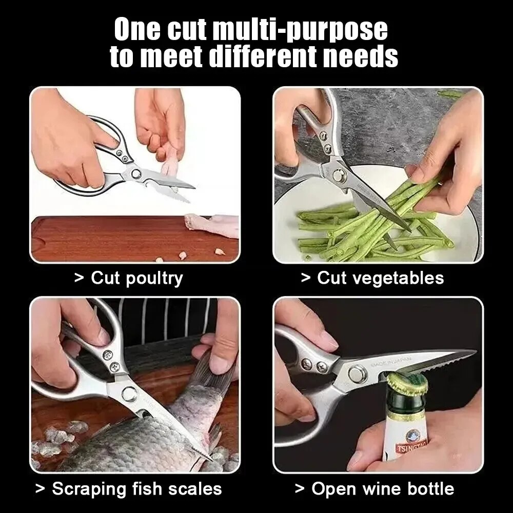 Stainless Steel Kitchen Scisso - đánh giá và giá Kitchen Gadgets Plus