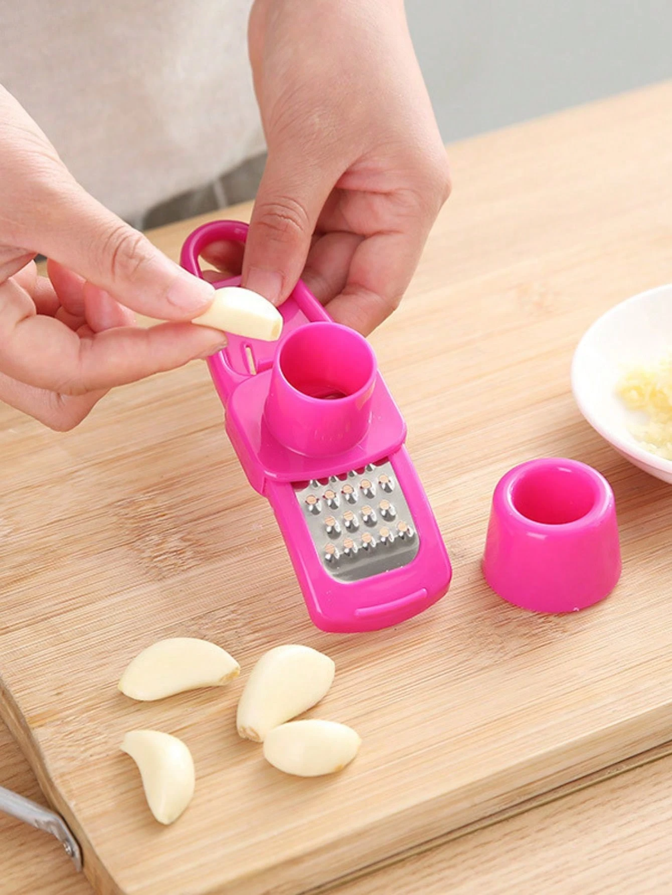 1/2pc Mini Garlic Grinder Crea - đánh giá và giá Kitchen Gadgets Green