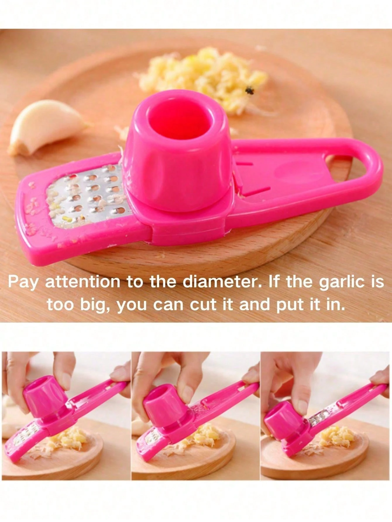 1/2pc Mini Garlic Grinder Crea - đánh giá và giá Kitchen Gadgets Green