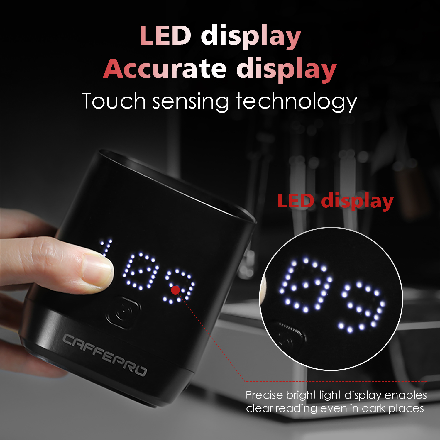 CAFFEPRO Digital Dosing Cup Co - đánh giá và giá Kitchen Gadgets Plus