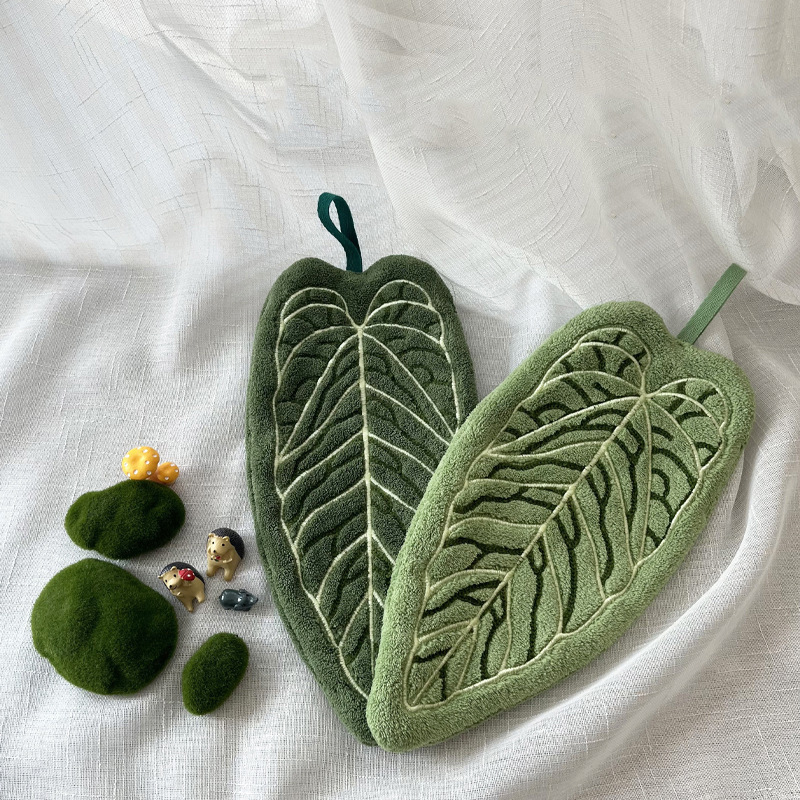 1PC Hot Plant Hand Towel Clean - đánh giá và giá Kitchen Gadgets Plus