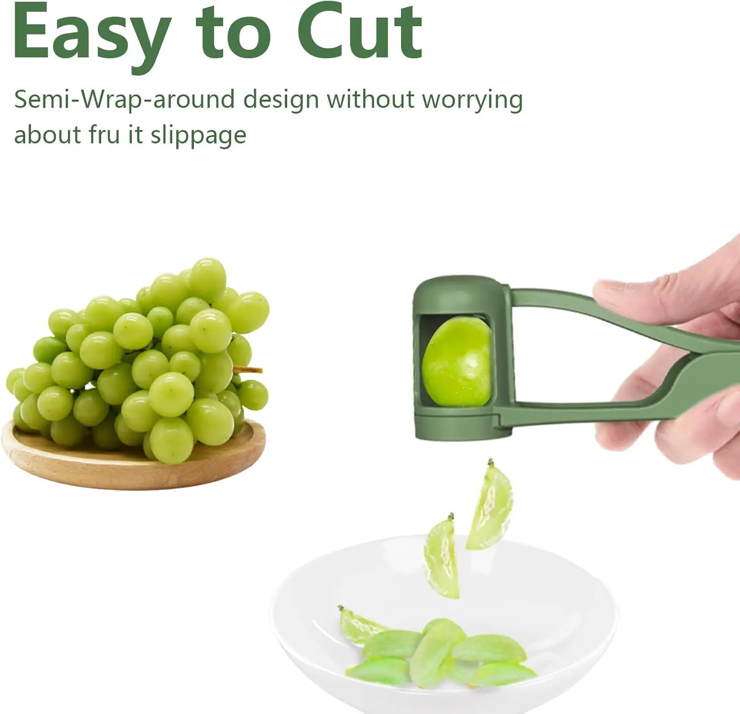 Green Grape Cutter for Toddler - đánh giá và giá Kitchen Gadgets Green