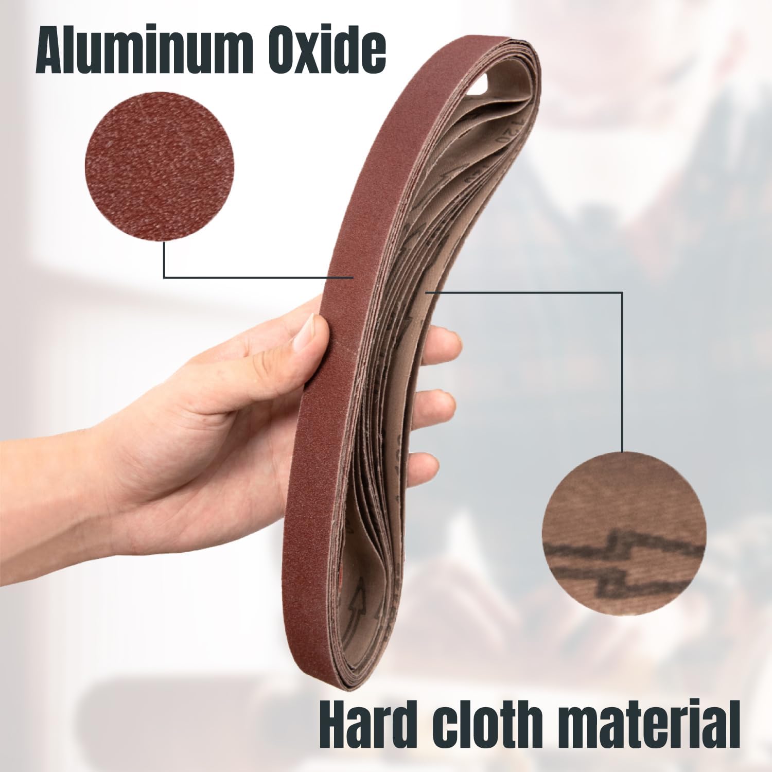 1x30 Sanding Belts 10 Pack, 80 - đánh giá và giá Knife Sharpener