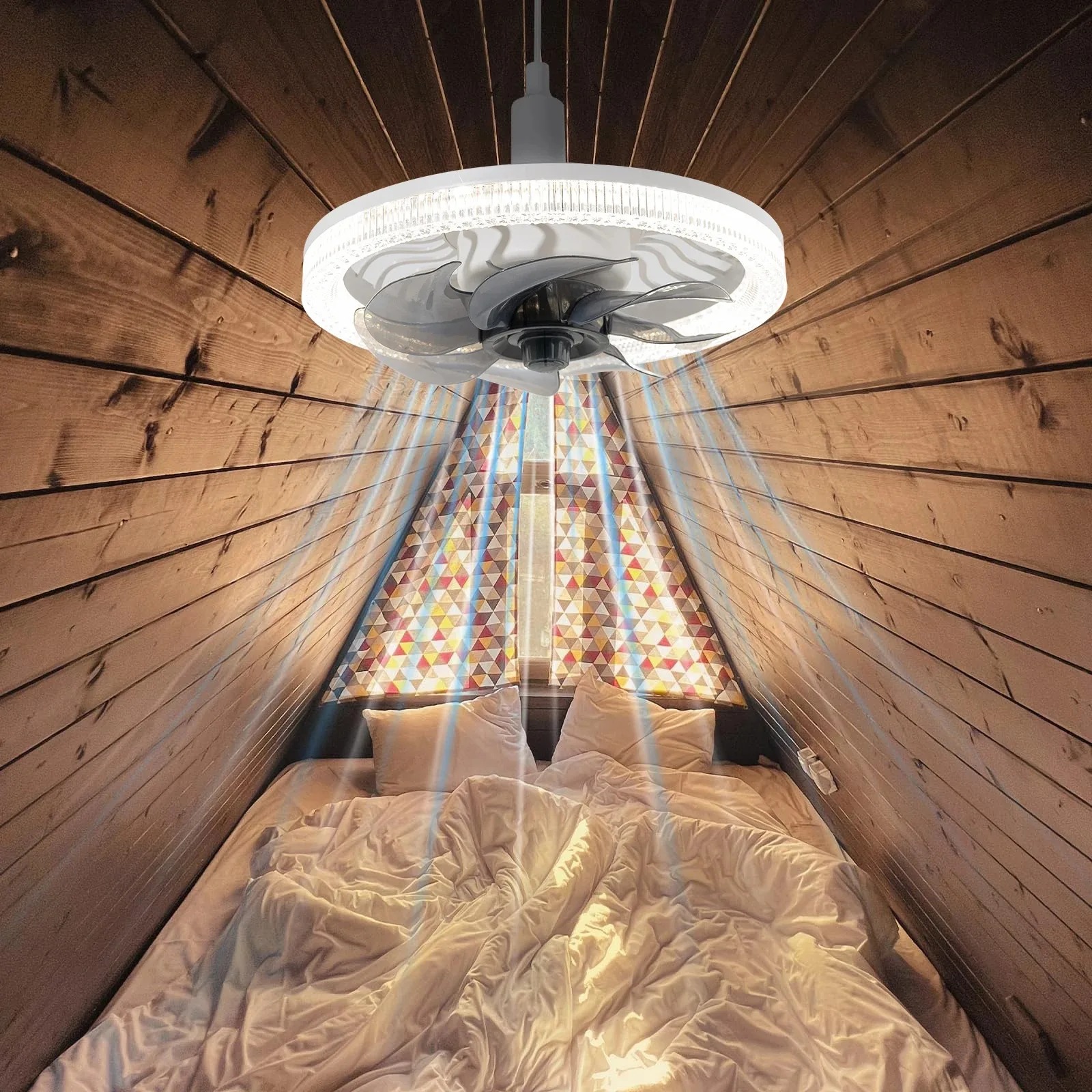 Smart LED Ceiling Fan Light wi - đánh giá và giá Kitchen Gadgets Smart