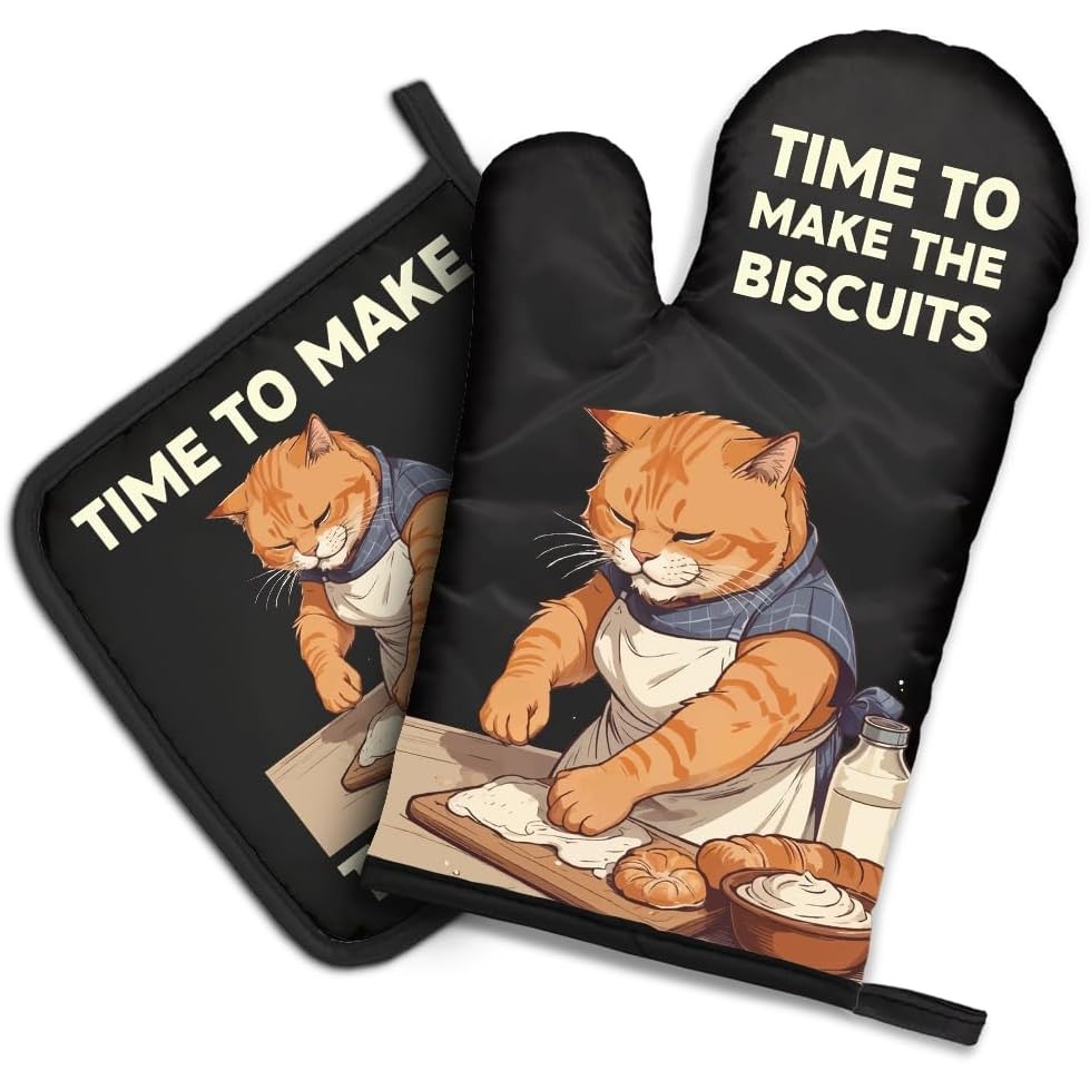 The Biscuits Funny Cat Oven Mi - đánh giá và giá Kitchen Gadgets For Mom