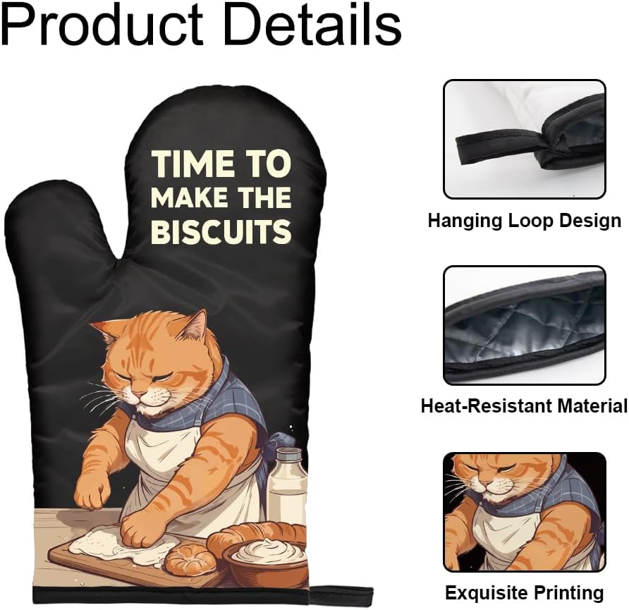 The Biscuits Funny Cat Oven Mi - đánh giá và giá Kitchen Gadgets For Mom