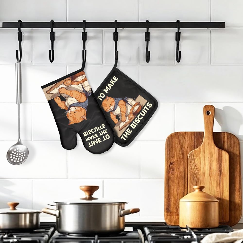 The Biscuits Funny Cat Oven Mi - đánh giá và giá Kitchen Gadgets For Mom