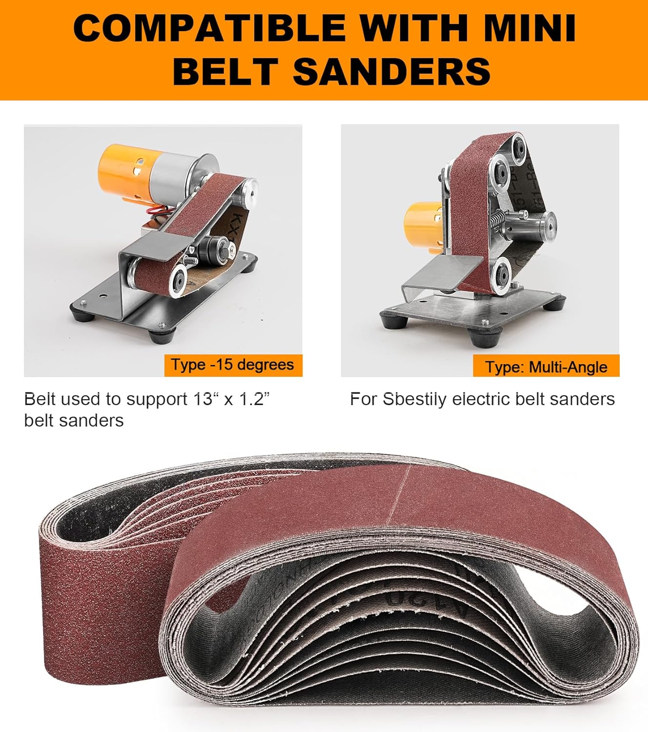 20 Pack 1.2x13 Inch Sanding Be - đánh giá và giá Knife Sharpener