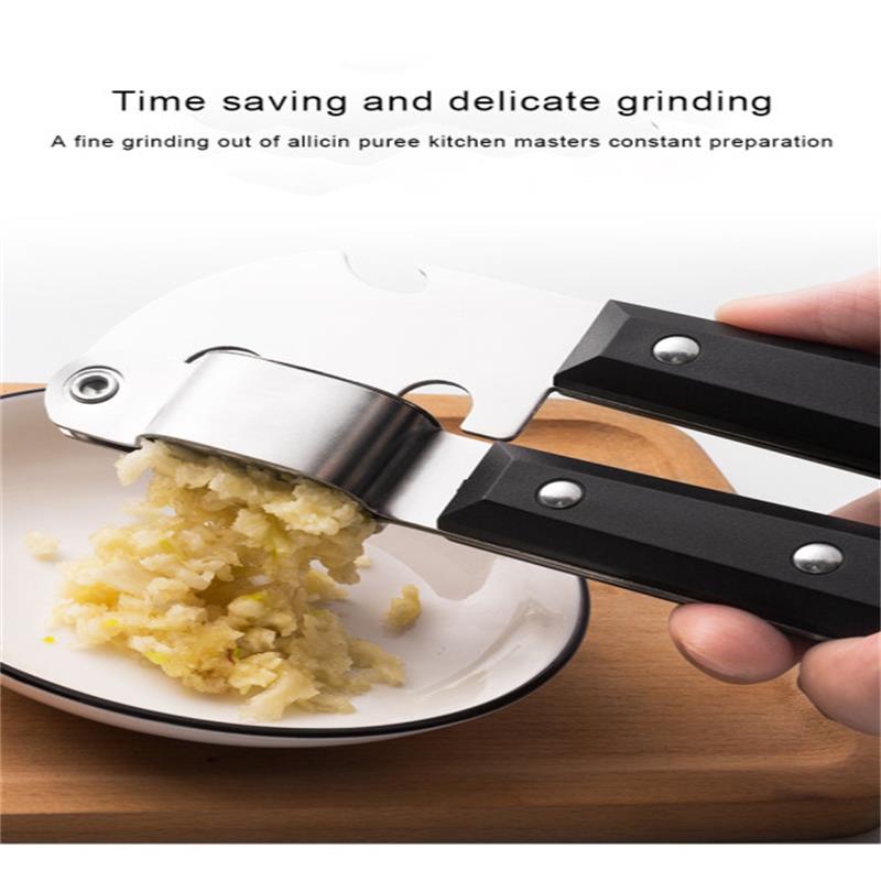 1Pc Black Stainless Steel Garl - đánh giá và giá Kitchen Gadgets Smart