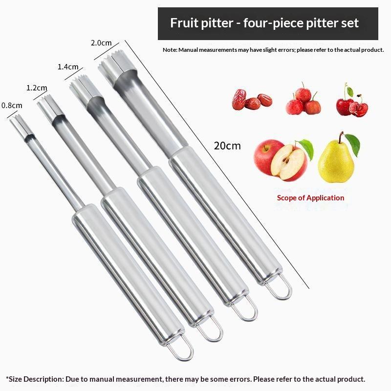 4pcs Fruit Core Remover Cutter - đánh giá và giá Kitchen Gadgets & Toys