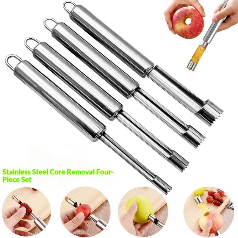 4pcs Fruit Core Remover Cutter - đánh giá và giá Kitchen Gadgets & Toys
