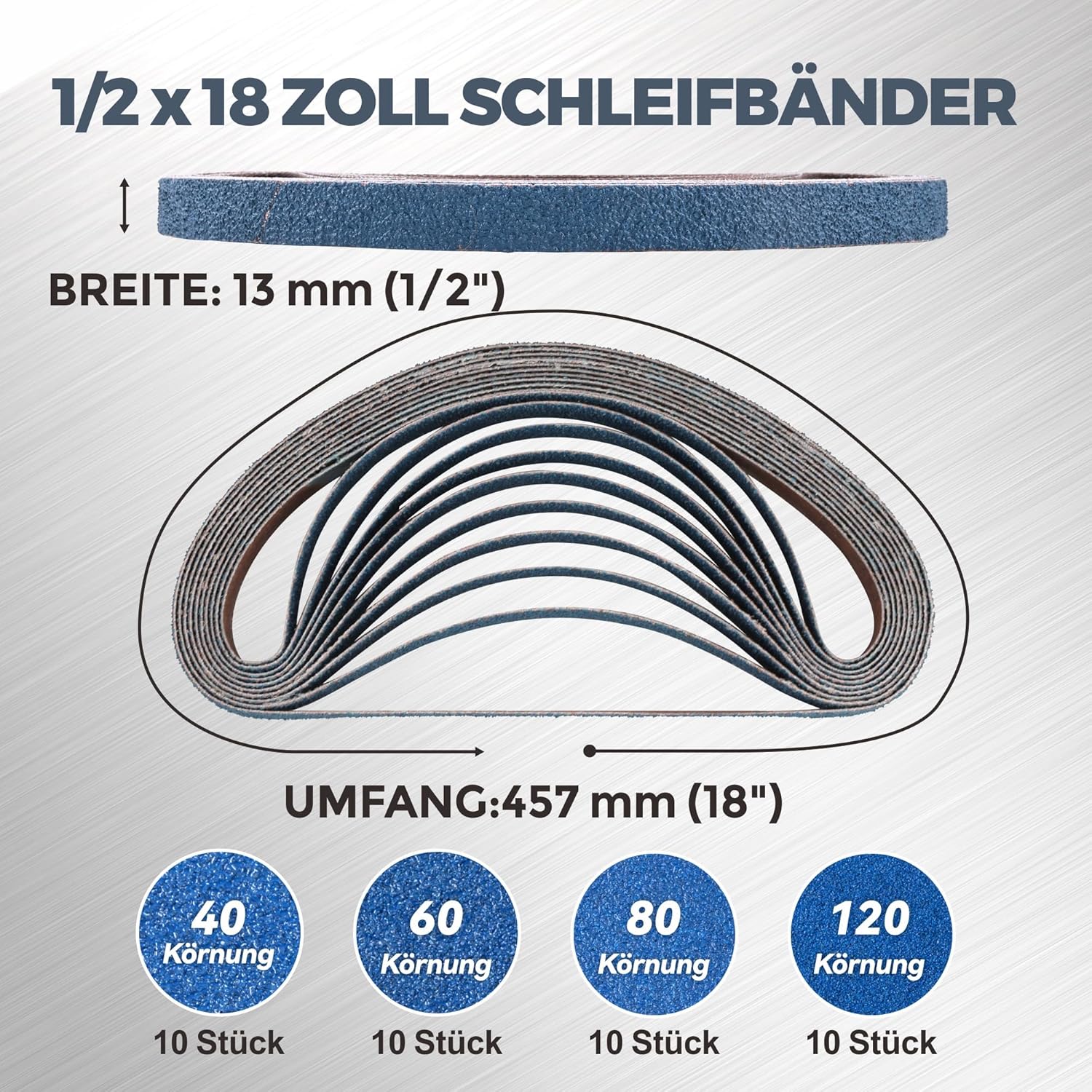 1/2 x 18 inch Zirconia Sanding - đánh giá và giá Knife Sharpener