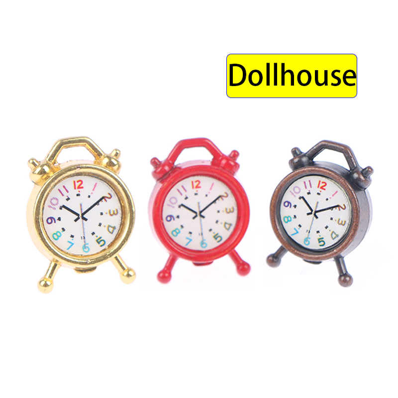 1PC 1:12 Scale Alarm Clock Dol - đánh giá và giá Kitchen Gadgets Plus
