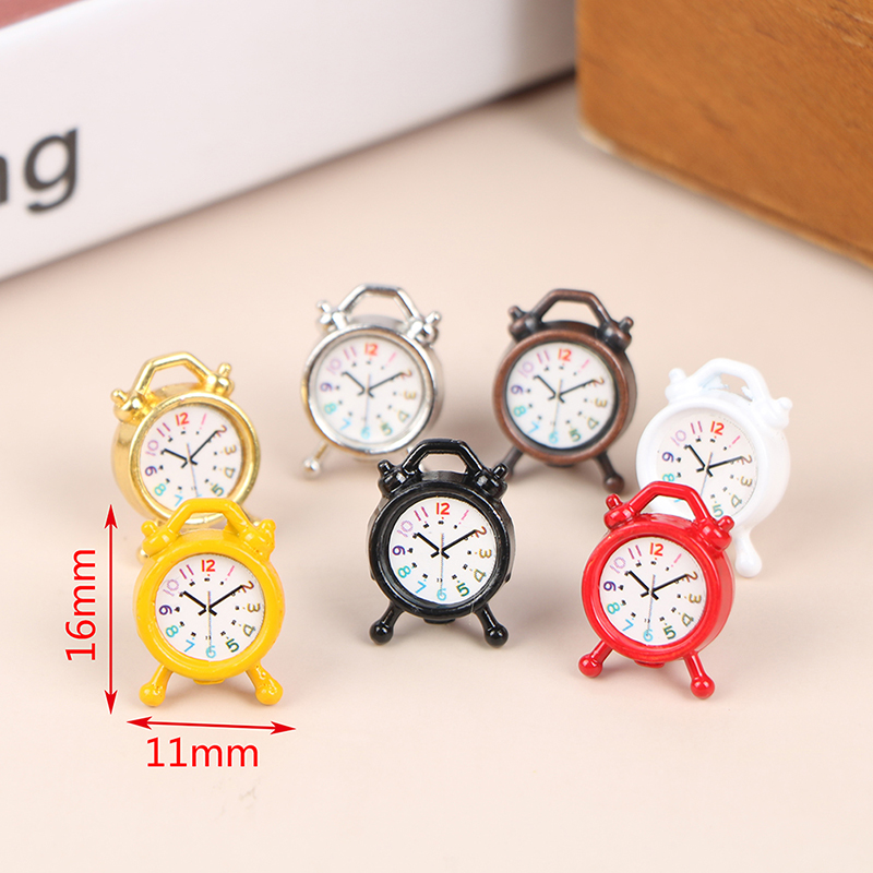 1PC 1:12 Scale Alarm Clock Dol - đánh giá và giá Kitchen Gadgets Plus