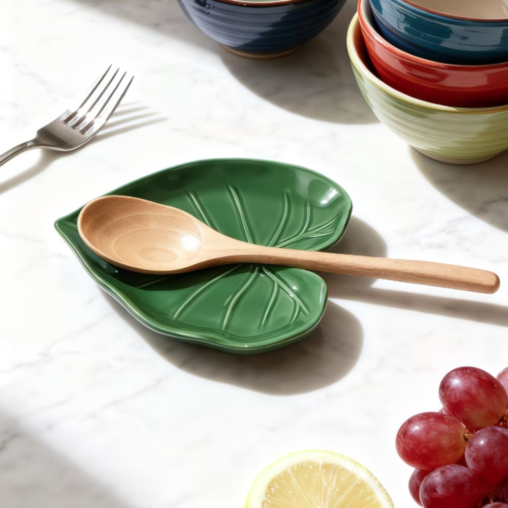 Kitchen Gadget Ceramic Leaf Sp - đánh giá và giá Kitchen Gadgets Green