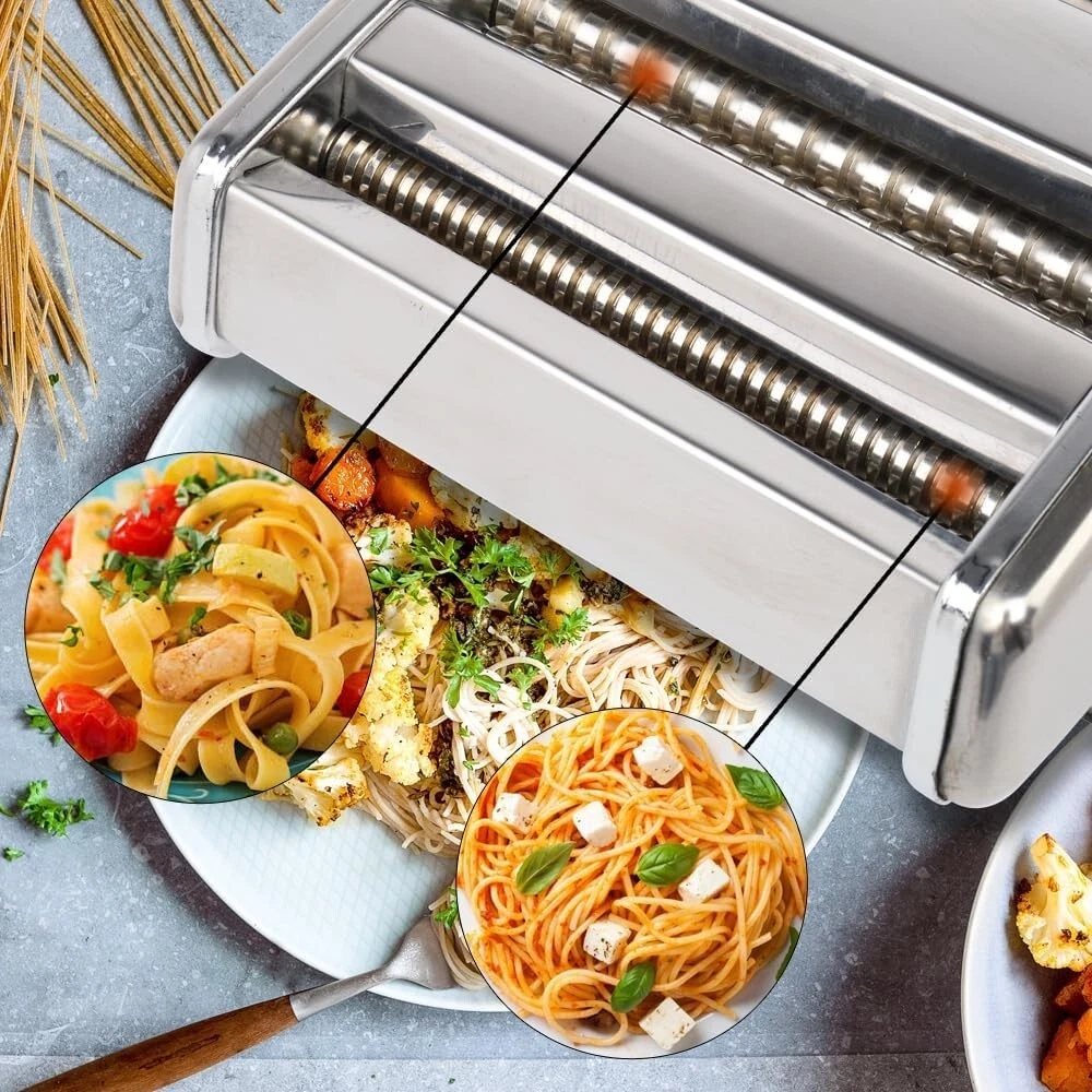 Pasta Maker Machine Stainless  - đánh giá và giá Kitchen Gadgets Smart