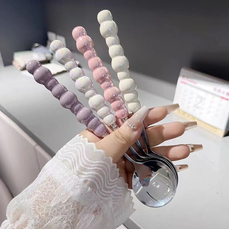 Pearl Handle Spoon Stainless S - đánh giá và giá Kitchen Gadgets For Seniors