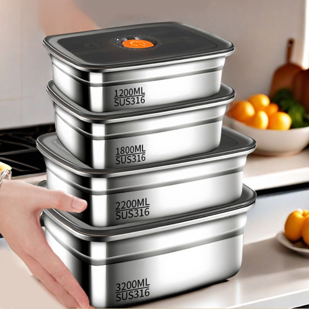 Stainless Steel Lunch Box Bent - đánh giá và giá Kitchen Gadgets For Seniors