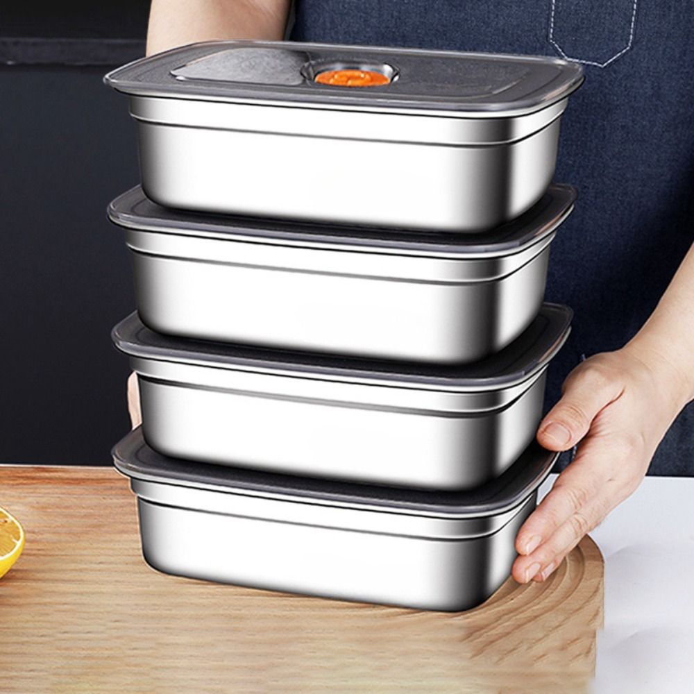 Stainless Steel Lunch Box Bent - đánh giá và giá Kitchen Gadgets For Seniors