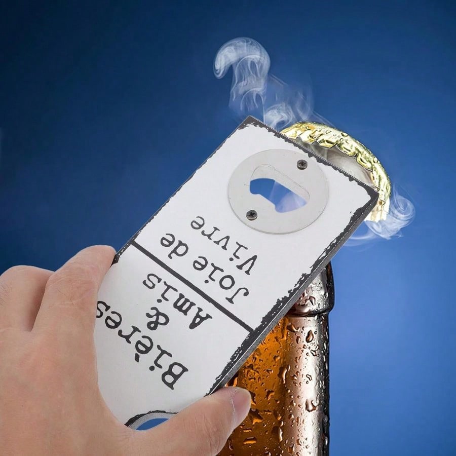 4pcs Retro Wooden Beer Bottle  - đánh giá và giá Kitchen Gadgets For Mom