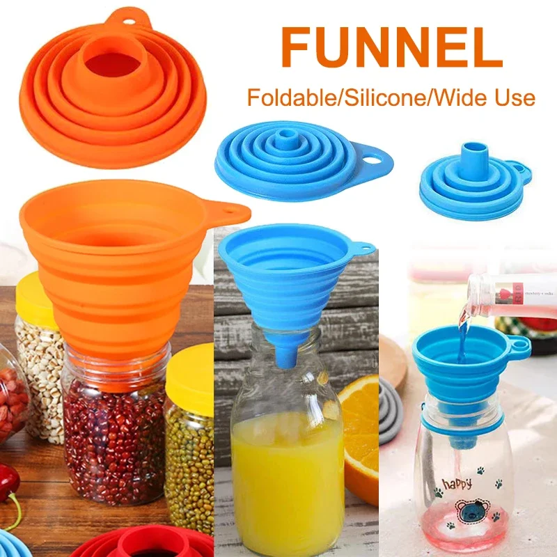1/4PCS Silicone Collapsible Fu - đánh giá và giá Kitchen Gadgets Small