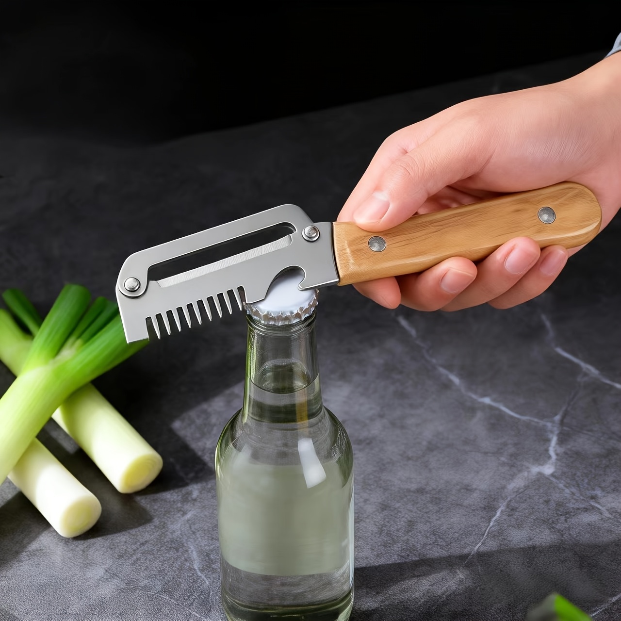 2-Piece Set of 3-in-1 Multifun - đánh giá và giá Kitchen Gadgets Green