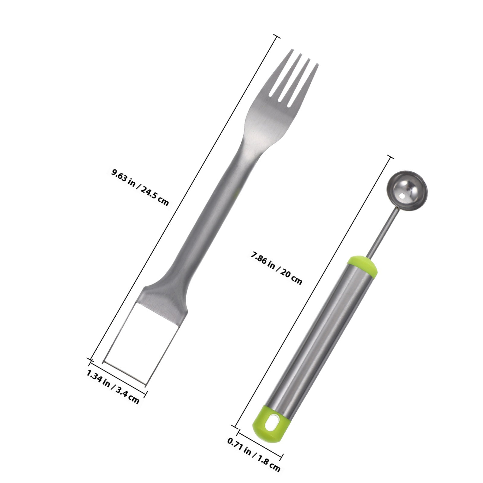 1 Set Of Metal Watermelon Slic - đánh giá và giá Kitchen Gadgets & Toys