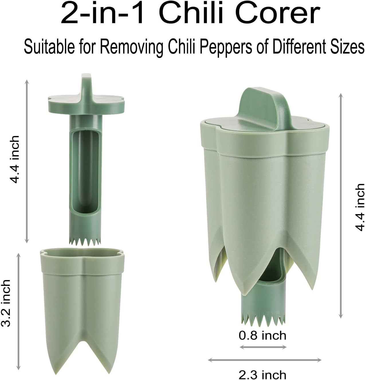 2-in-1 Pepper Seed Remover, Be - đánh giá và giá Kitchen Gadgets & Toys